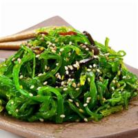 113. Seaweed Salad · Seaweed with fish roe and sesame.