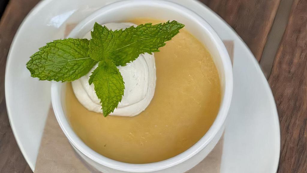 Butterscotch Pudding · House-made caramel whipped cream.