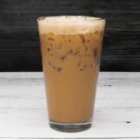 Vietnamese Coffee · Strong and rich espresso beverage made with condensed milk mix and espresso shots LARGE ICED...