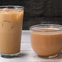 85°C Coffee · 85°C signature coffee made with espresso shots with cream and sugar.