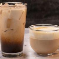 Cafe Latte · Espresso with steamed milk.