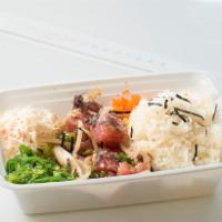 The Original · Bases: White Rice
Mix-Ins: Limu, Green Onion, White Onion
Sides: Crab Salad, Seaweed Salad
P...