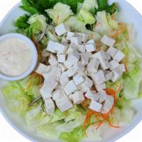 Tofu Salad · House Salad with Tofu & 1.5 oz House Dressing