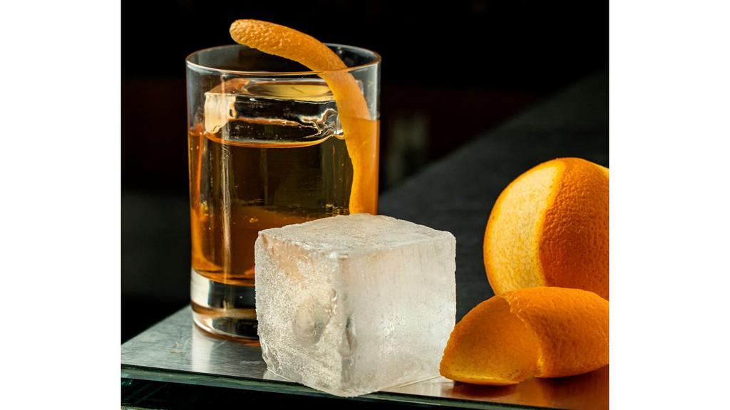 The Old Fashioned · Knob Creek® Bourbon Whiskey, bitters, cane sugar, orange, cherry, and lemon flavors.