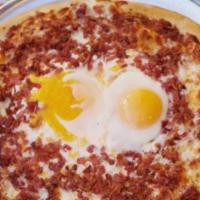 Classic Pizza · Smoked bacon, egg and cheese