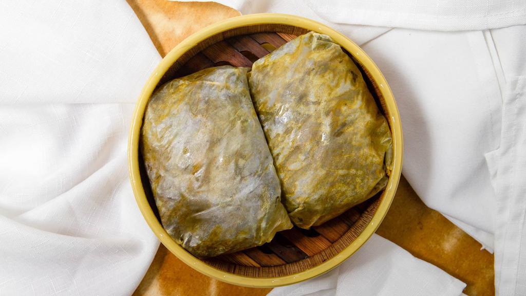 12. Sticky Rice in Lotus Leaf · 