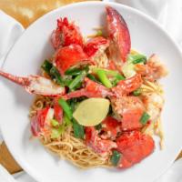80. Lobster with Yee Mein Noodles · 