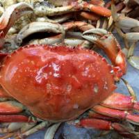 Dungeness Crab Cluster - 1/2 LB · 1/2 LB of cleaned crab sections.