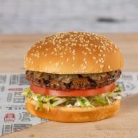 Charburger · Our award-winning burger topped with caramelized onions, crisp lettuce, fresh tomato, pickle...