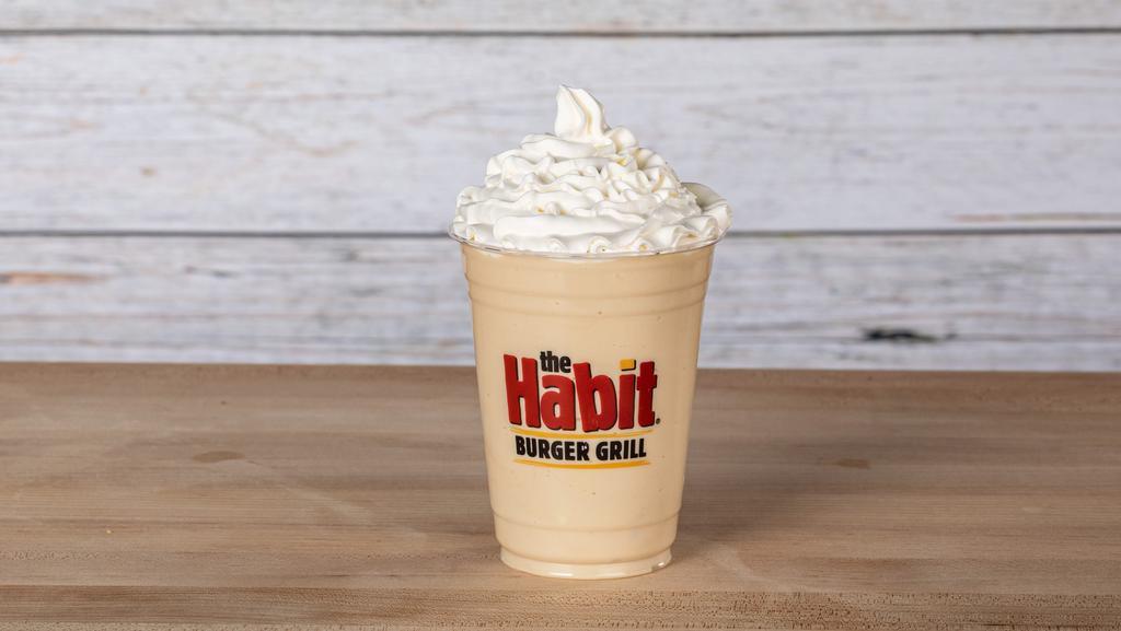Coffee Shake · A 16-oz. thick and rich hand blended coffee shake topped with whipped cream. Handcrafted and made to order.