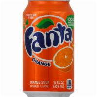 Fanta Orange · 20 oz 591 ml.