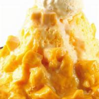 Mango Milk Shaved Ice (Medium) · SEASONAL. Mango, Ice Cream.