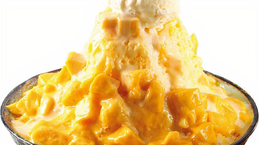 Mango Milk Shaved Ice (Medium) · SEASONAL. Mango, Ice Cream.