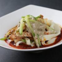 22. Cold noodle with spicy sesame paste · 
