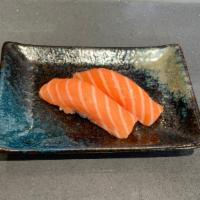 Sake · salmon nigiri, 2pcs