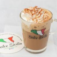 Caffè Mocha · Our rich, full-bodied espresso combined with bittersweet mocha sauce and steamed milk, then ...