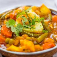 Sabzi · A medley of fresh vegetables cooked with herbs.