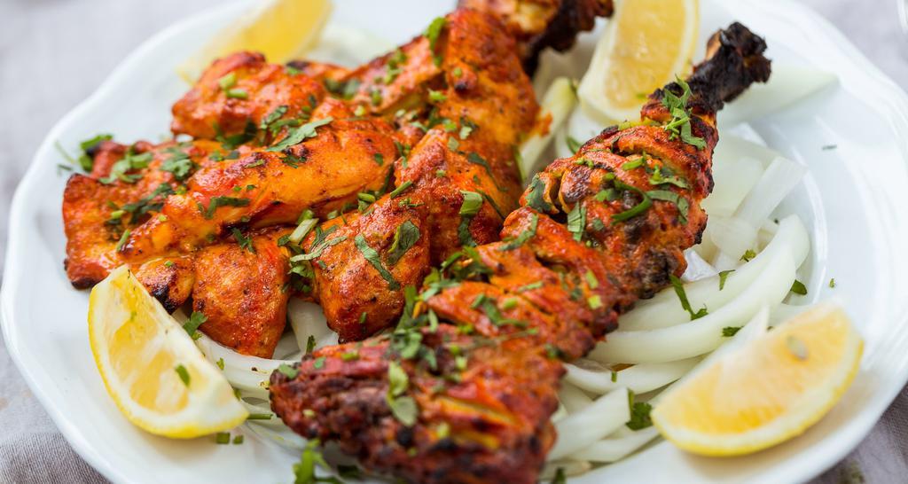 Chicken Breast · Marinated chicken breast on the bone, prepared with our special blend of spices and herbs and cooked in tandoor oven.