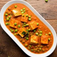 Mutter Paneer Masala · Homemade Indian cheese fresh green peas simmered in rich cashew sauce mildly spiced with her...