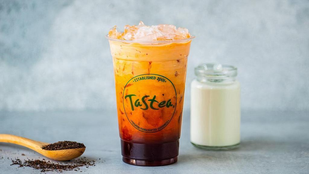 Thai Milk Tea · thai tea with choice of dairy. Requests under special instructions for additional add-ons will NOT be honored.