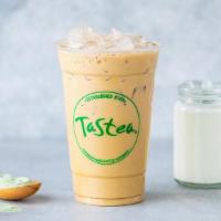 Matcha Thai Milk Tea · matcha thai tea with choice of dairy. Requests under special instructions for additional add...