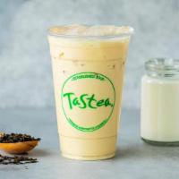 Jasmine Milk Tea · jasmine green tea with choice of dairy. Requests under special instructions for additional a...
