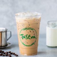 Vietnamese Iced Coffee · dark roast iced coffee with non-dairy creamer, condensed milk, and a hint of hazelnut