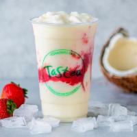 Ooh La La · coconut & pineapple with strawberry bits