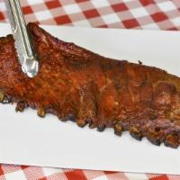 Pork Rib Slab (A la Carte - feeds 3) · Feeds 3. Does not come with sides.