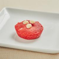 Keto Red Velvet Cookie · Calories: 165  Total Fat: 16g  Protein: 4g NET CARB: 2g  Almond flour based, homemade gluten...