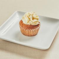 Keto Carrot Cupcake · Homemade low-carb carrot cupcake made with almond flour and organic ’Monkfruit’ sweetener. S...