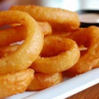 Onion Rings · House Brew Beer-Battered Onion Rings