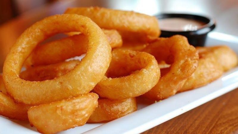 Onion Rings · House Brew Beer-Battered Onion Rings