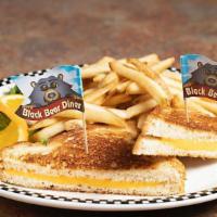 Grilled Cheese · A classic served with American Cheese.