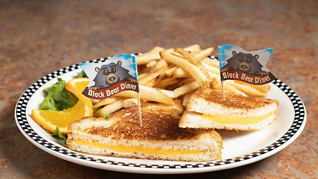 Grilled Cheese · A classic served with American Cheese.