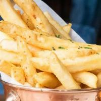 Side Fries · French Fries.  Gluten- Free. Includes a side of ketchup.
