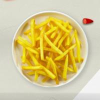 Golden Fries · (Vegetarian) Idaho potato fries cooked until golden brown and garnished with salt.