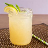 Ginger Lemonade (16oz) · our restaurant favorite made with cold-pressed ginger juice