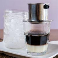 Vietnamese Drip Coffee · strong drip coffee sweetened with condensed milk