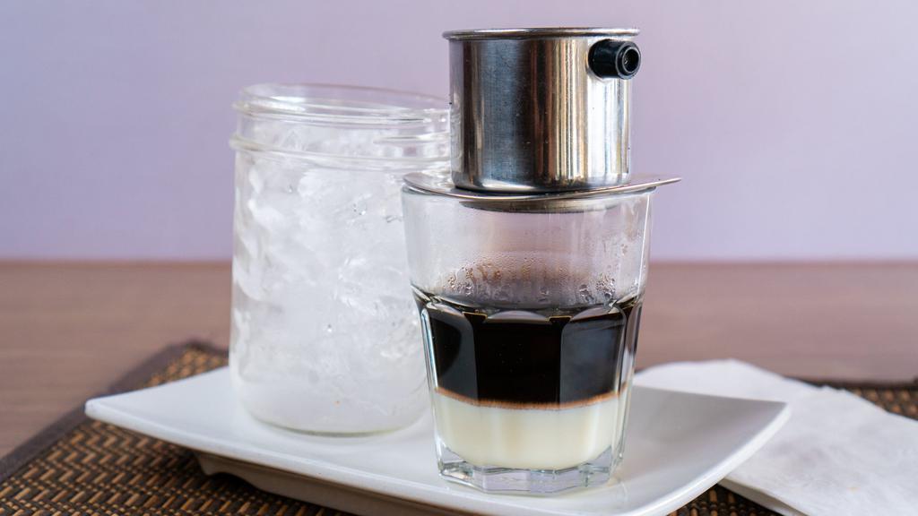 Vietnamese Drip Coffee · strong drip coffee sweetened with condensed milk