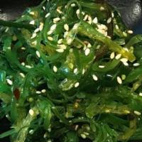 Seaweed Salad · Mixed seaweed with chill sesame oil dressing.