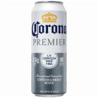Corona Premier Can (24 Oz) · Corona Premier Mexican Lager Beer is the light beer experience you desire, offering an excep...