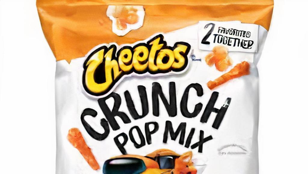 Cheetos Crunch Pop Mix · Unlike any ordinary snack mix, Cheetos has unleashed its new Crunch Pop Mix—a mischievously cheesy combination of traditional Cheetos Crunchy and the immensely popular Cheetos Popcorn
