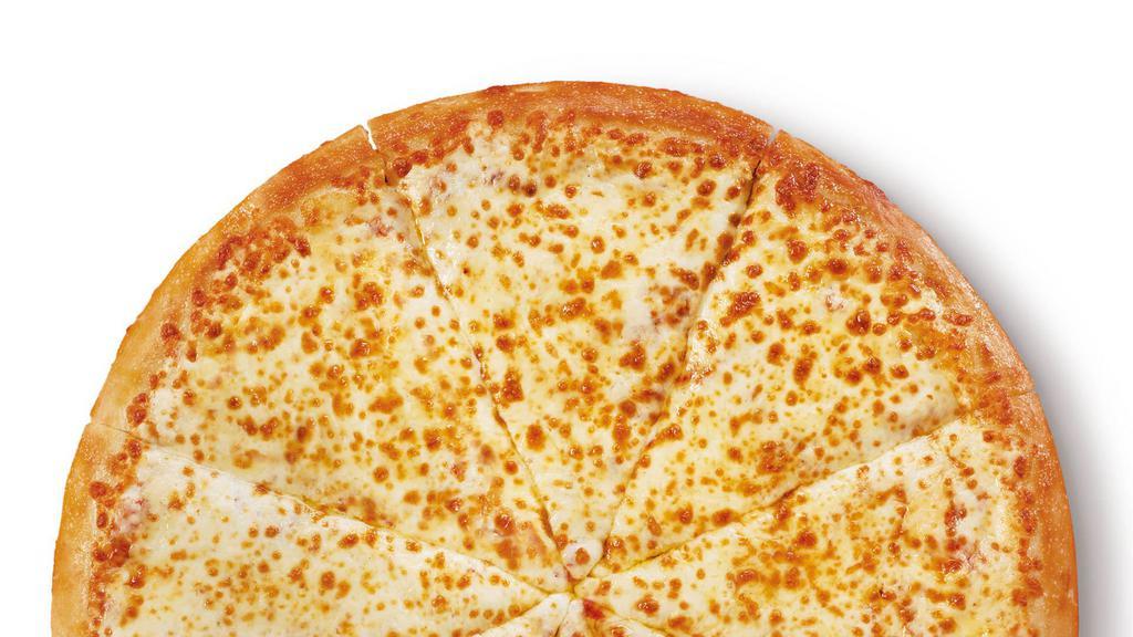 Extramostbestest® Cheese · Large thin crust pizza topped right to the edge with Cheese