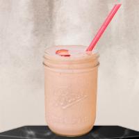 Berry Love Smoothie · Strawberry, banana and non-dairy Milk. No added sugar