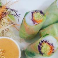Fresh Roll (2) · Gluten-free, vegetarian. Mixed fresh vegetables and rice noodle wrapped in soft rice paper s...