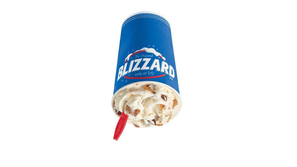 Butterfinger® Blizzard® Treat · Butterfinger® candy pieces blended with creamy vanilla soft serve.