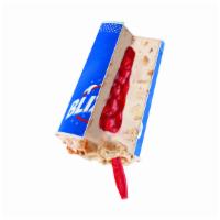 Royal New York Cheesecake Blizzard® Treat · Cheesecake pieces and graham blended with creamy vanilla soft serve then filled with a perfe...