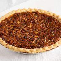 Pecan (Whole) · Classic pecan pie in a flakey pie crust with a toasted pecan topping. Made with pecan halves!