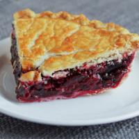 Berry (Slice) · Double crusted pie filled with sweet boysenberry filling.
